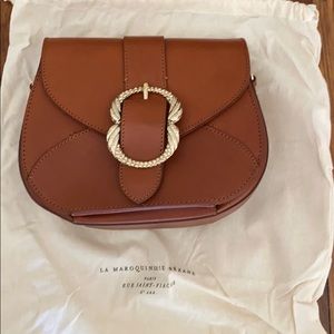 Sézane Oli Bag brown leather NWT